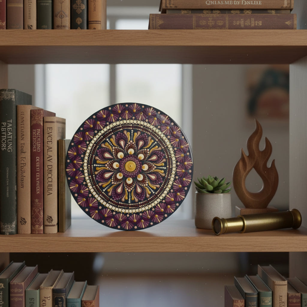 Mandala “Fuego Interior” – 20 cm