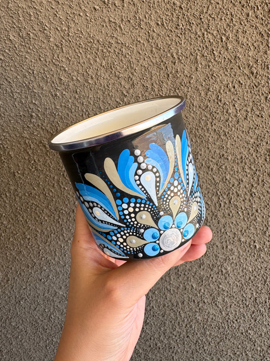 Tazón Mandala “Ritual azul” | 350cc