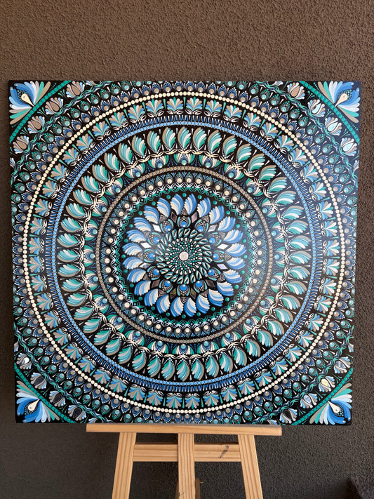 Mandala “Marea Interior” | 70x70