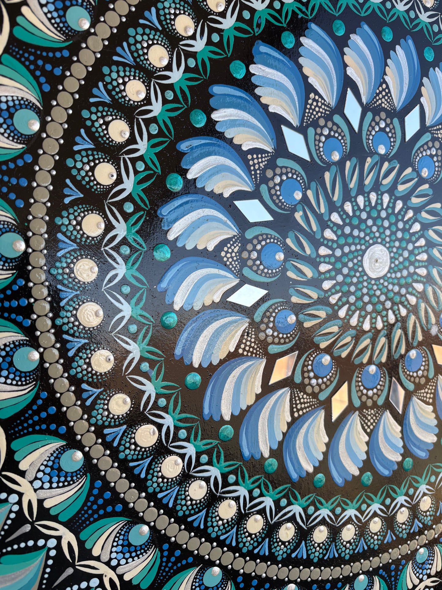 Mandala “Marea Interior” | 70x70